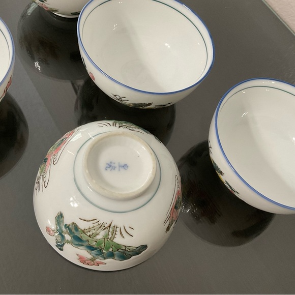 Imperial porcelain rice bowls - Picture 7 of 8